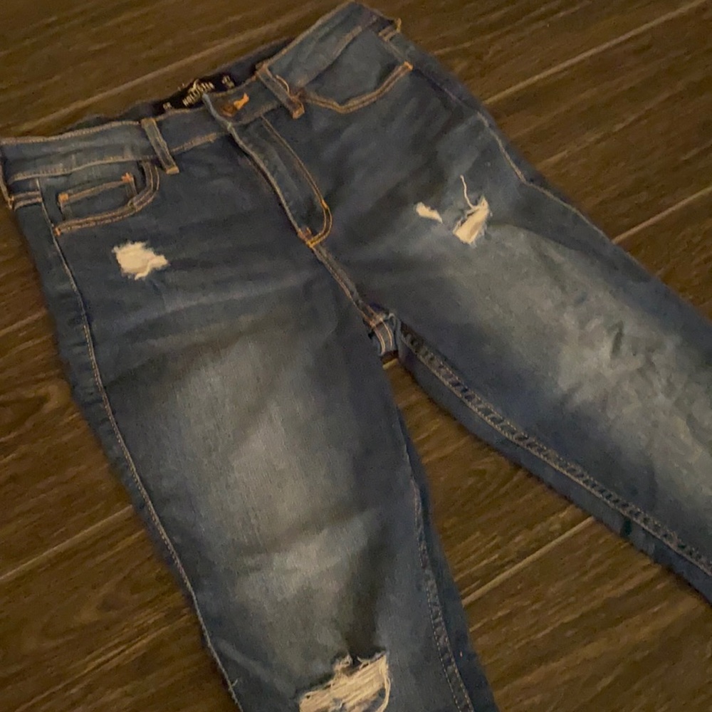 Hollister Hi rise super skinny jeans